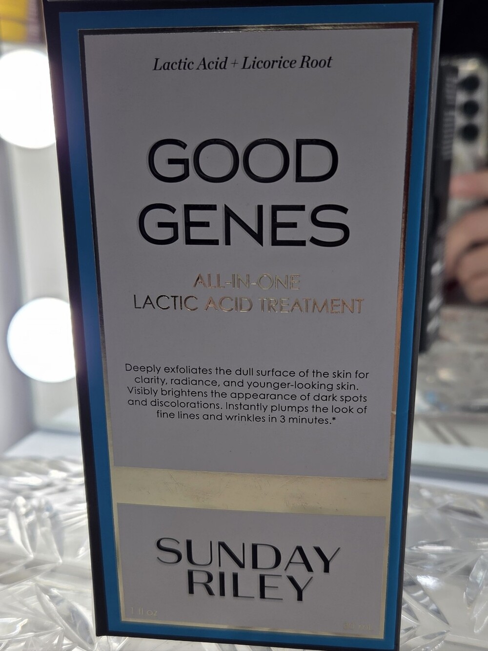 Sunday Riley Good Genes Lactic Acid Treatment 1 oz New Sealed Box